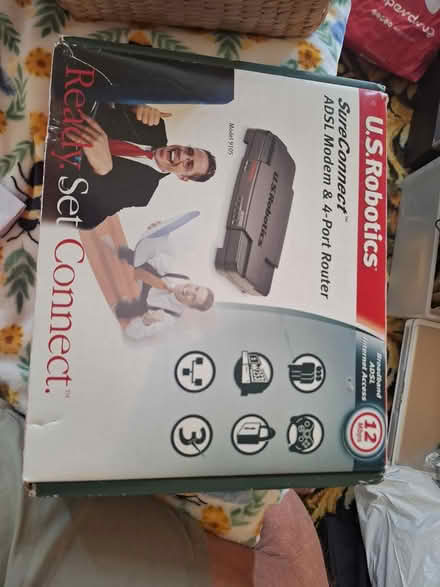 Photo of free U.S.Robotics modem and router (Sheffield 8) #1