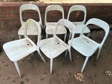 Photo of free 6 garden chairs (KT70) #1