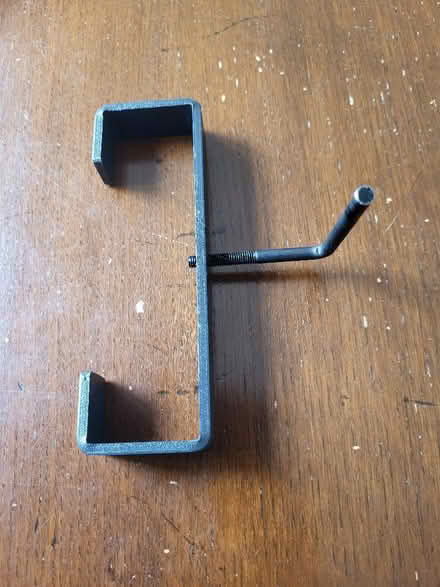 Photo of free 2 x Metal post brackets (Cherry Orchard SY2) #1