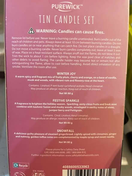 Photo of free Candles (East Cliff BH1) #2