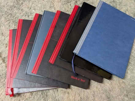 Photo of free A4 note-books / ledger books / lab books. (Levenshulme M12) #1