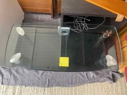 Photo of free Glass tv unit (Andover SP11) #3