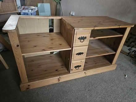 Photo of free Wooden cabinet with seat (Ol7) #1