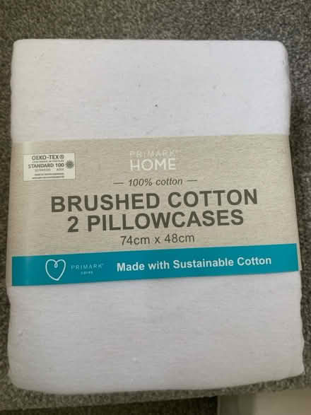Photo of free Brushed cotton pillowcases (Burpham/Merrow GU1 1) #1
