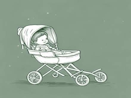 Photo of Pram , girl dresses 6-9 months, baby swing (Old Dock DY1) #1