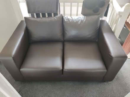 Photo of free Two seater leather sofa (Cowgate NE5) #1