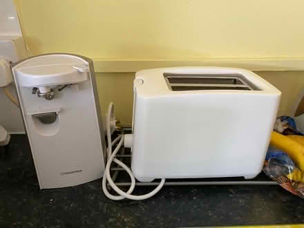 Photo of free 2slice toaster and electric can opener (Southborough TN4) #1