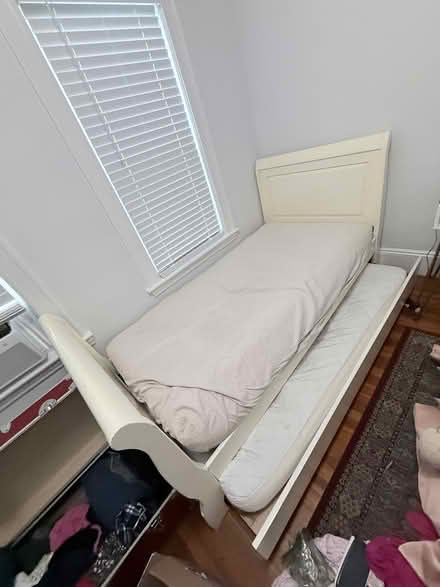 Photo of free Twin bed (Watertown) #1