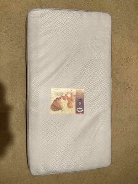 Photo of free Crib mattress and some bedding (Bethany area) #1