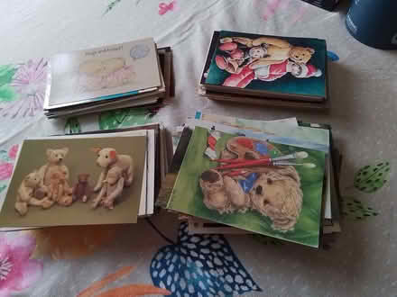 Photo of free Collection Teddy Bear postcards (Fords Farm RG31) #1