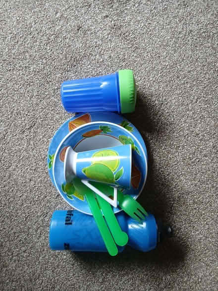 Photo of free set for 1 of camping tableware (Ram Corner GU1) #1