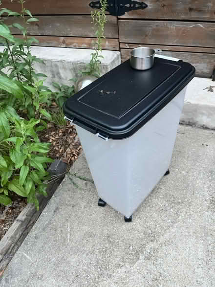 Photo of free Tall pet food container (Petworth/16th St Heights) #1