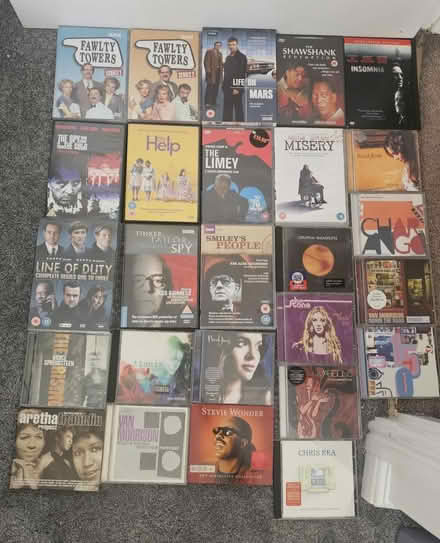 Photo of free DVDs & CDs (Sandbach CW11) #1