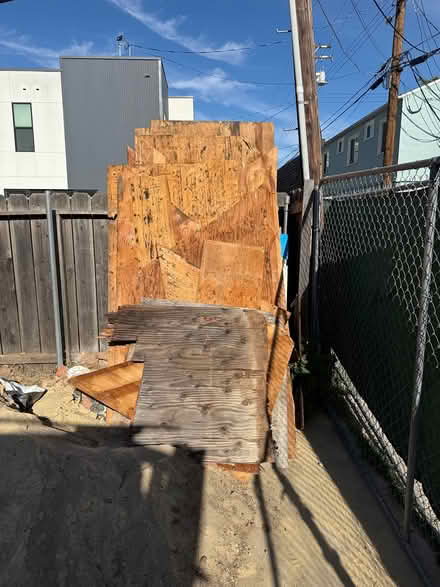 Photo of free 3/8” Plywood and Pyramid Skylight (Midtown Sacramento 95816) #1
