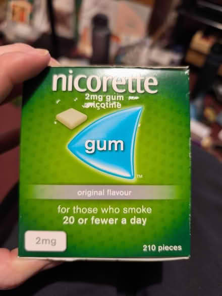 Photo of free 2 boxes 2mg nicotine gum, BB 11/25 (Church RG2) #2