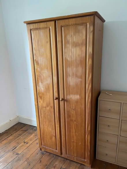 Photo of free Pine wardrobe (Skerries) #4