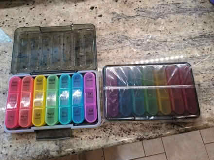 Photo of free Two pill caddies (Cherryland (Mission & Blossom)) #1