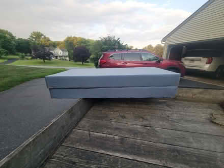 Photo of free King size tall bed frame (New London, PA) #1