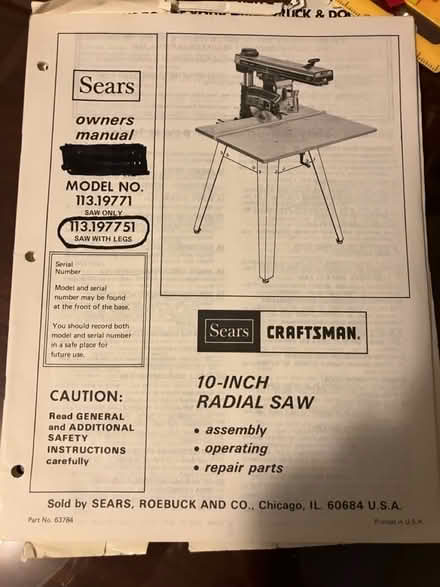 Photo of free Table saw (Woburn Cummingsville) #1