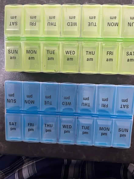 Photo of free Pill boxes (Clayton brook PR5 8) #1