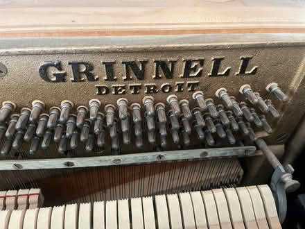 Photo of free Piano (Holly/spinet) (Grove Rd and Harris) #4