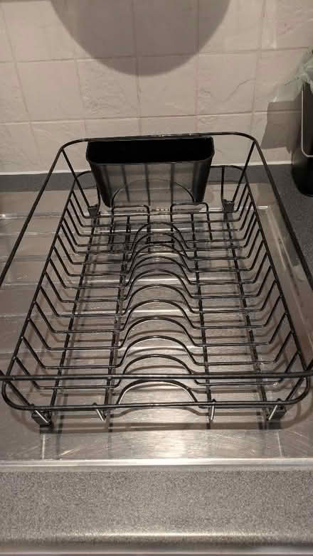 Photo of free Black metal drying rack (Old Woking GU22) #2