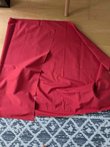 Photo of free Piece of Red Fabric/Table Runner (Wincheap CT1) #1