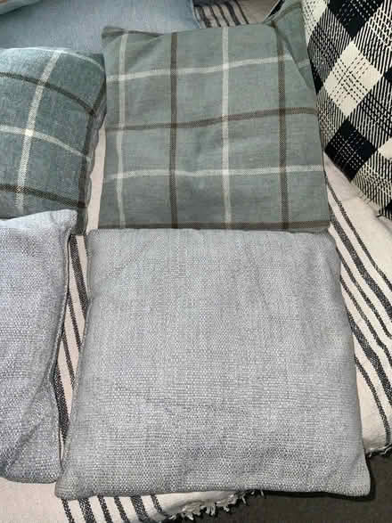 Photo of free 2 sets of 2 small square cushions. (Kendal LA9) #2