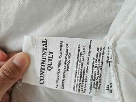 Photo of free Double duvet (Littlemore OX4) #2