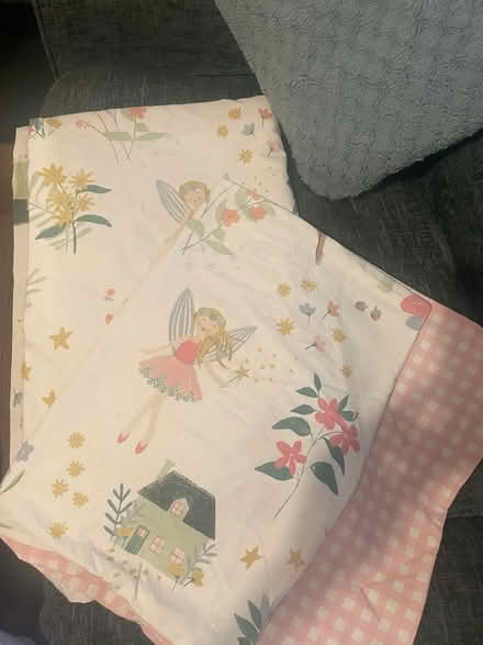 Photo of free Children’s Single fairy duvet cover and pillpecarr (Leytonstone E11) #1