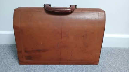 Photo of free vintage pig-skin leather briefcase (Arnside LA5) #2