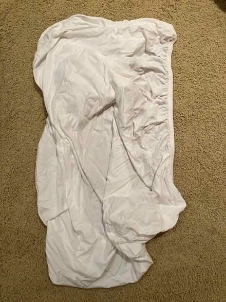 Photo of free Crib mattress and some bedding (Bethany area) #4