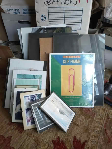 Photo of free 18 glass clip picture frames (Leatherhead KT22) #2