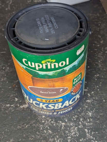 Photo of free cuprinol paint (Enfield EN3) #3
