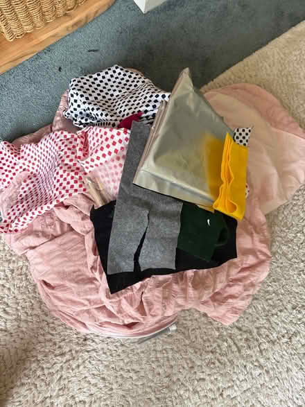 Photo of free Fabric bits, knitting + felt needle (BN2) #1