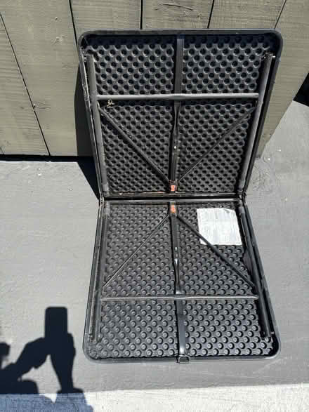 Photo of free Small adjustable folding table (1075 Valencia Avenue) #4