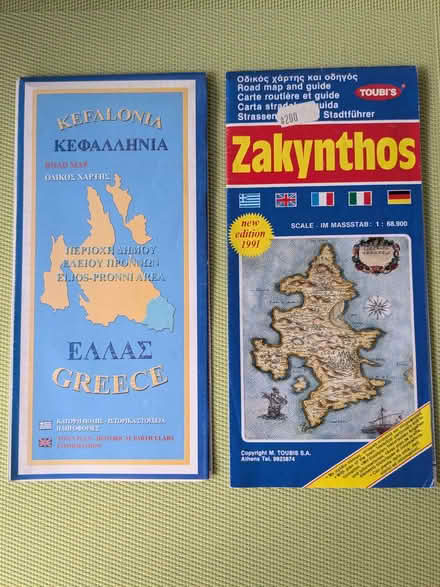 Photo of free Maps of Kefalonia (Cephalonia) and Zakynthos (Zante) (Beulah Hill SE19) #1