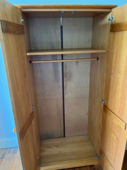 Photo of free Pine wardrobe (Skerries) #3