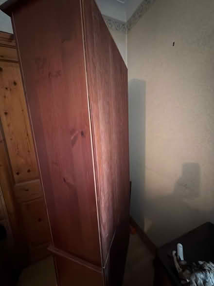 Photo of free Tall wood like shelves and drawers (Shankill) #4