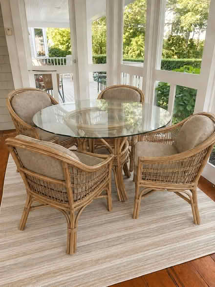 Photo of free Table and 4 chairs (Cotuit) #1