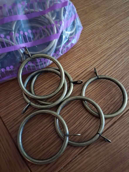 Photo of free Brass curtain rings (Bridge of Allan FK9) #1