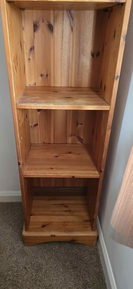 Photo of free Tall wooden bookcase (BN22) #3