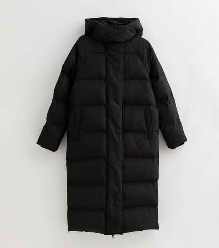 Photo of free New Look Black Long line Padded Puffer Coat needs new zip (Heald Green SK8) #4
