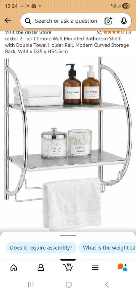 Photo of free Bathroom Shelving (Lower Stondon SG16) #2