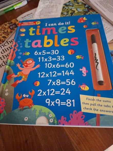 Photo of free Various kids things butterfly habitat, times tables rash top (Fleetville AL1) #4