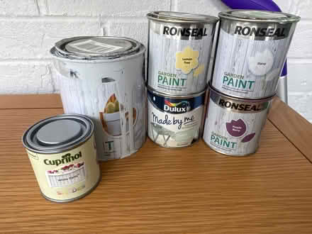 Photo of free Selection of garden paints (Liverpool L17) #1