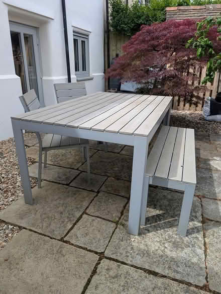 Photo of free IKEA garden table set (Wool, Wareham) #1