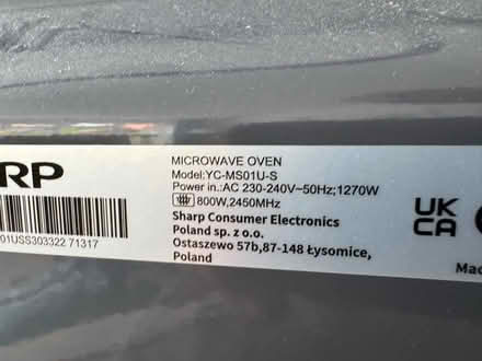 Photo of free Microwave (Stroud, Uplands) #3