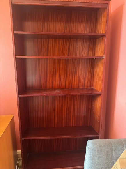 Photo of free Teak Shelf Unit - could be up cycled (Sloane Square SW1W) #1