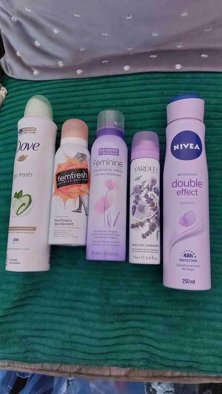 Photo of free x5 various used deodrants (dorset BH12) #1